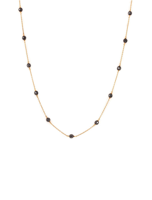 Spaced Out Short Hematite Necklace