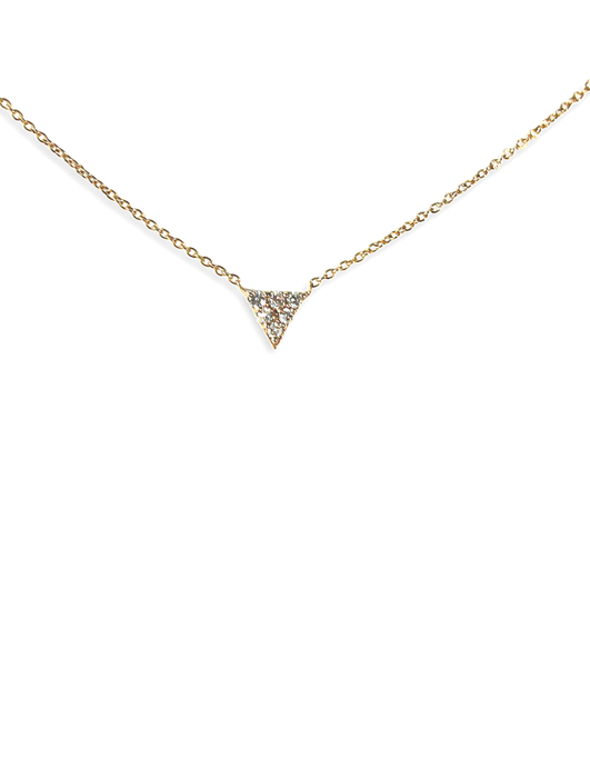 Triangle Diamond Pavé